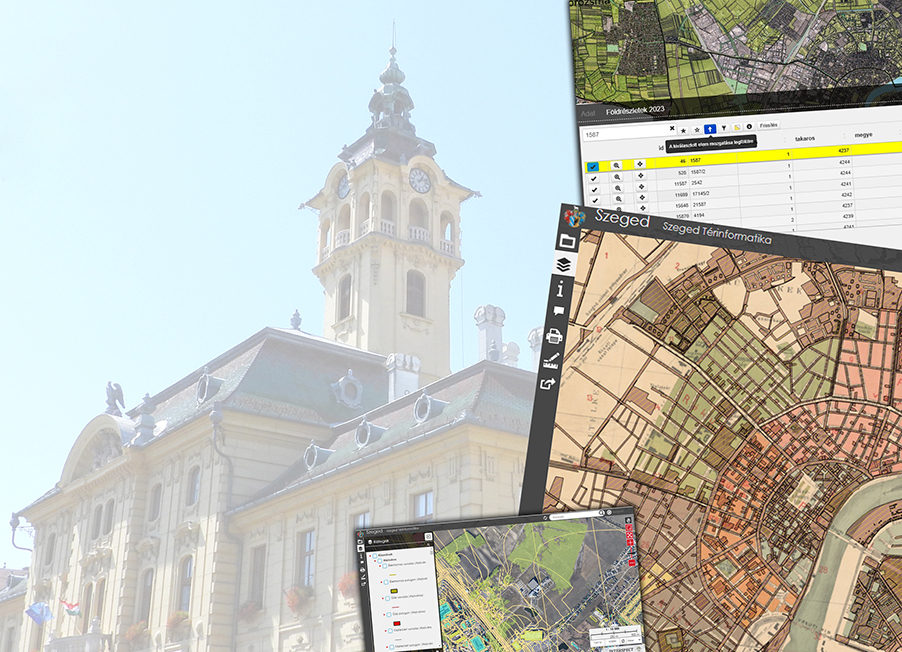 Szeged Megyei Jogú Város Térinformatikai Rendszere